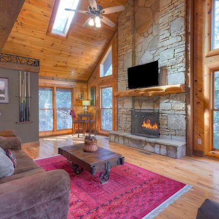 Rushing Waters - Creekside Cabin In North Ga บลูริดจ์ ภายนอก รูปภาพ