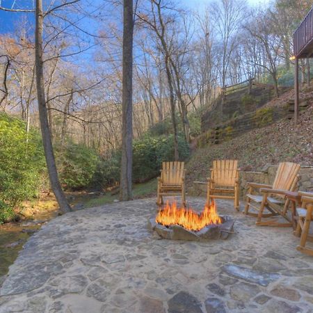 Rushing Waters - Creekside Cabin In North Ga บลูริดจ์ ภายนอก รูปภาพ